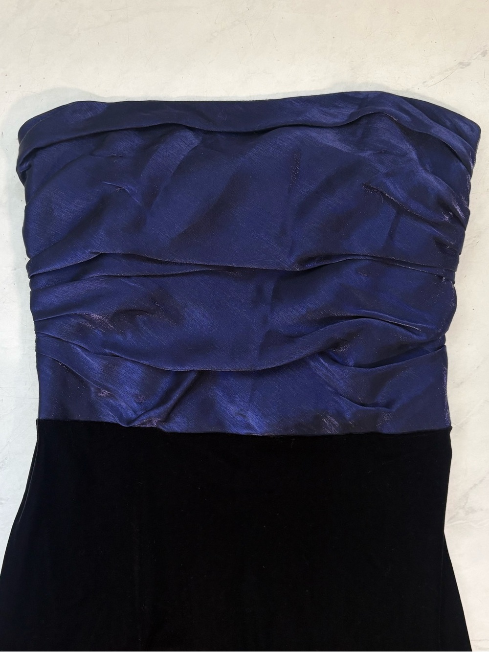 Jessica McClintok For Gunne Sax Size 7 Purple Velour Maxi Dress Whimsigoth - Picture 2 of 5